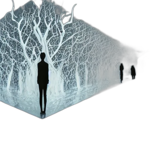 tree, concept art, 3d render, fantasy art transparent PNG cut-out