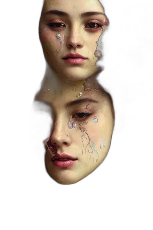 face, mask, crown, jewelry transparent PNG cut-out