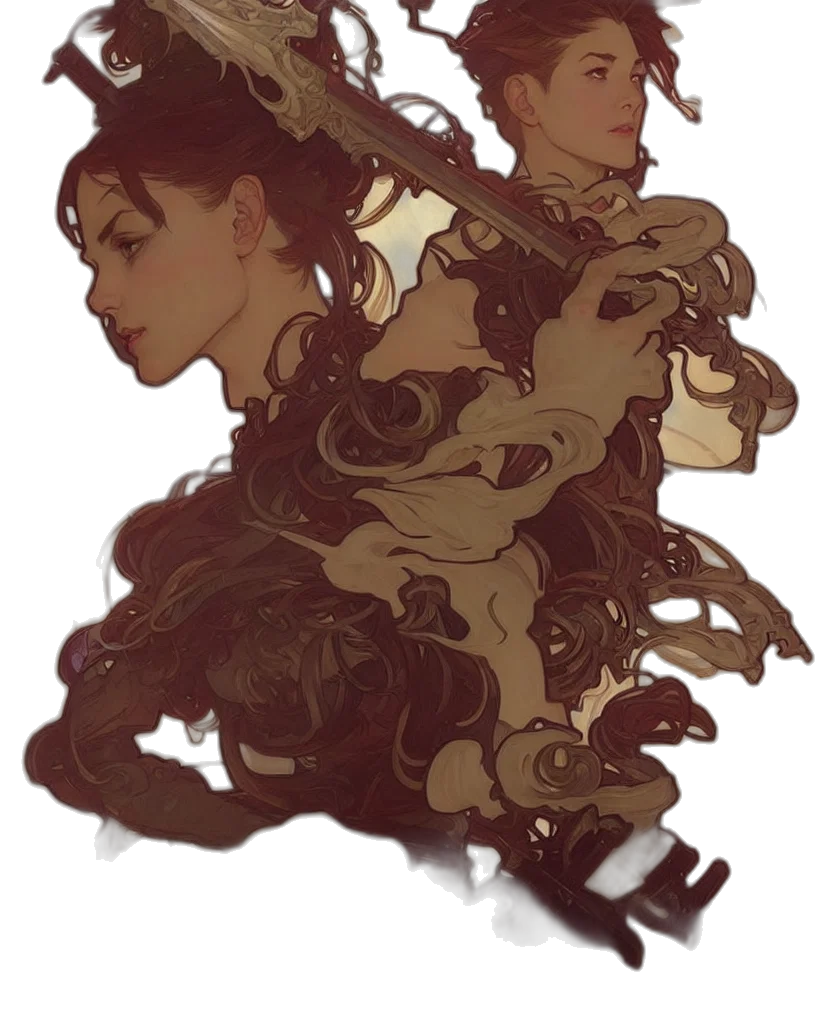 creature, dress, dragon, robot transparent PNG cut-out