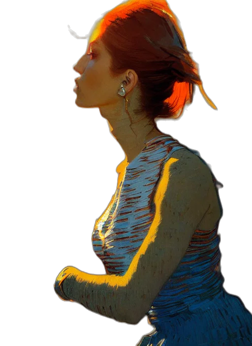 dress, jewelry, face, jacket transparent PNG cut-out