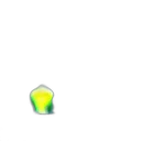 hat, jewelry, staff, crown, pixel art, 3d render, green, neon transparent PNG cut-out