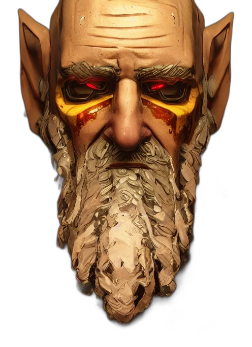 face, mask, fantasy art, concept art, photorealistic, pixel art, glowwave, portrait transparent PNG cut-out