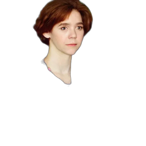 hair, face, staff, creature transparent PNG cut-out