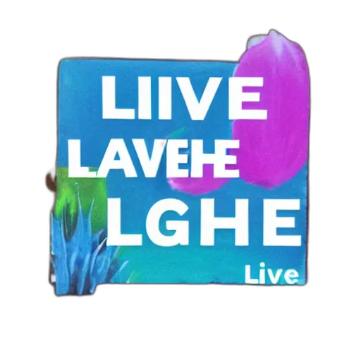 vaporwave, 3d render, live, laugh transparent PNG cut-out