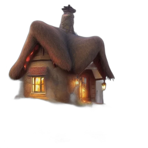 building, furniture, hat, dragon, 3d render, concept art, photorealistic, fantasy art transparent PNG cut-out