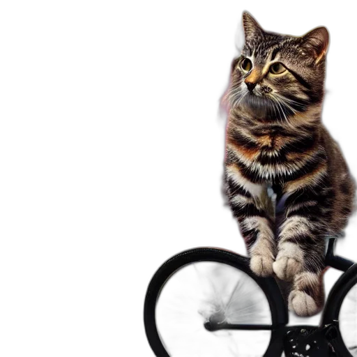 animal, photorealistic, photoshoot, cat transparent PNG cut-out
