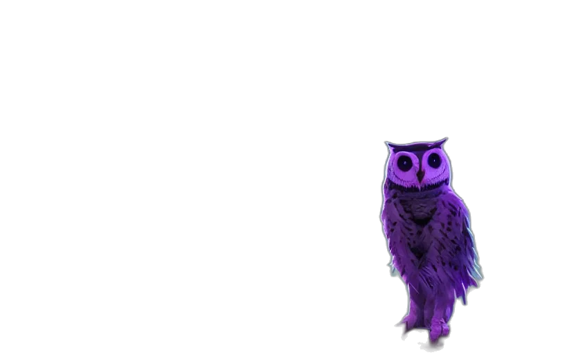 animal, creature, staff, robot, 3d render, concept art, vaporwave, pixel art transparent PNG cut-out