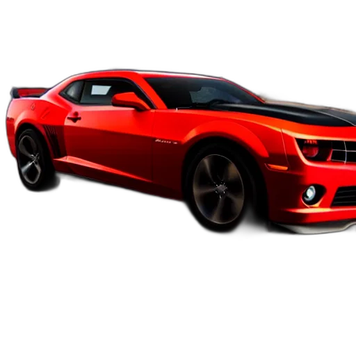 car, weapon, 3d render, photorealistic, concept art, fantasy art, red, chevrolet transparent PNG cut-out