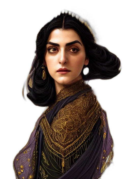 face, jewelry, staff, crown transparent PNG cut-out
