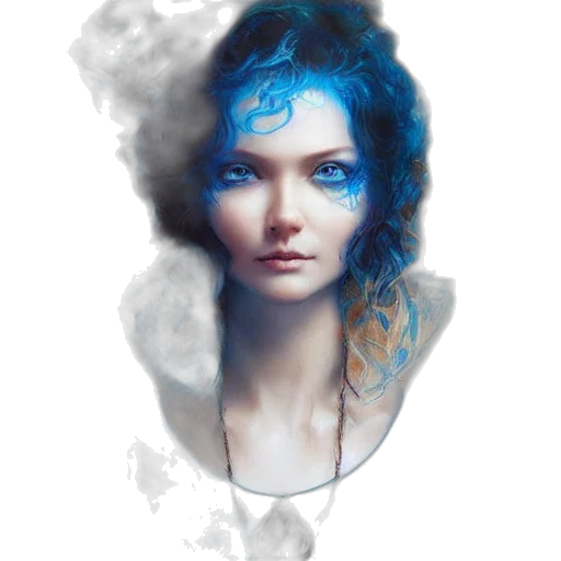 face, dress, mask, jewelry transparent PNG cut-out