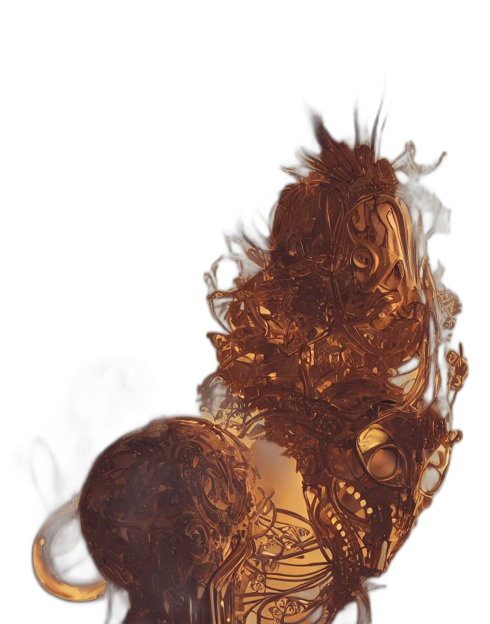 mask, hair, crown, jewelry transparent PNG cut-out