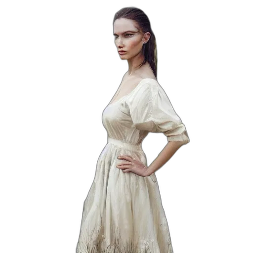 dress, jewelry, photorealistic, concept art transparent PNG cut-out