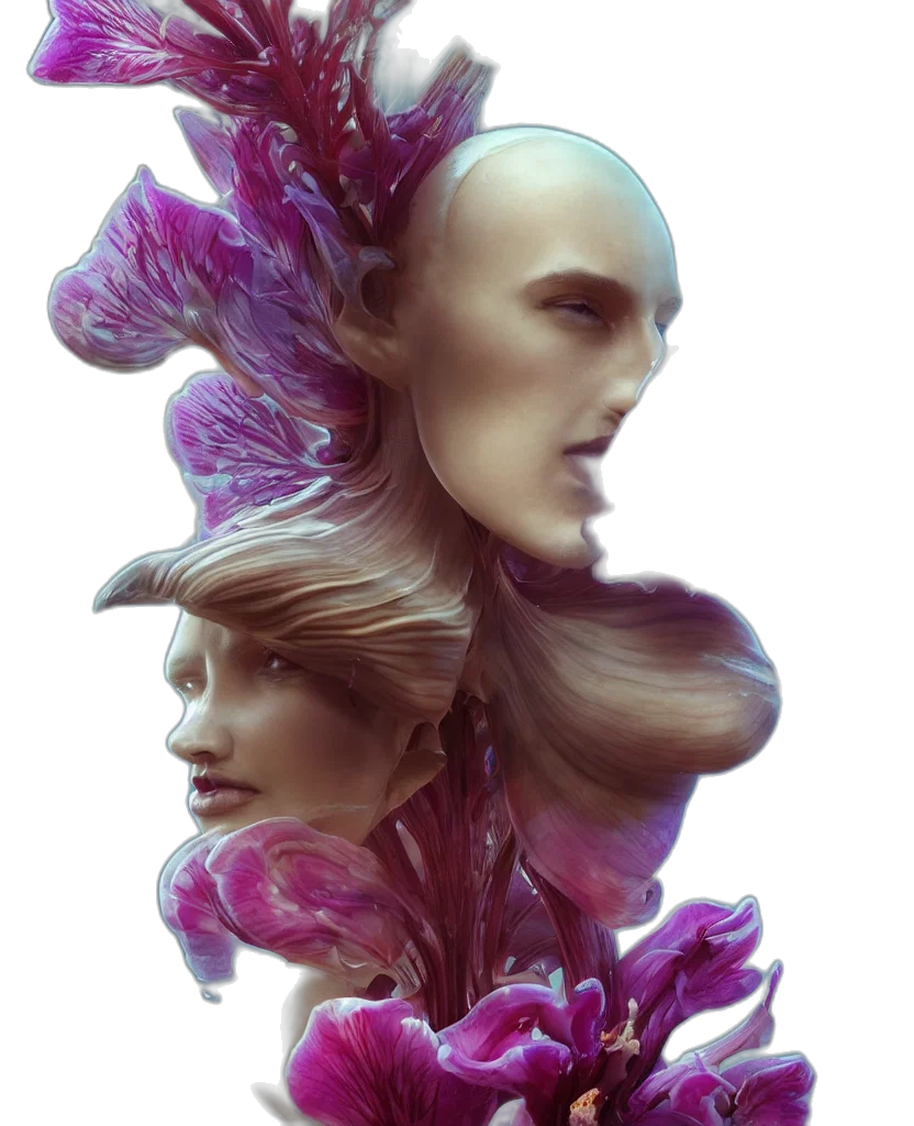 mask, face, hair, crown transparent PNG cut-out