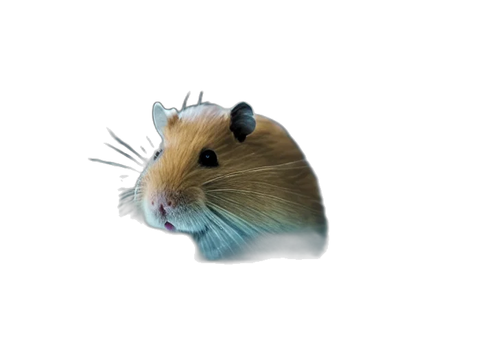 animal, hat, creature, hair, 3d render, photorealistic, concept art, pixel art transparent PNG cut-out
