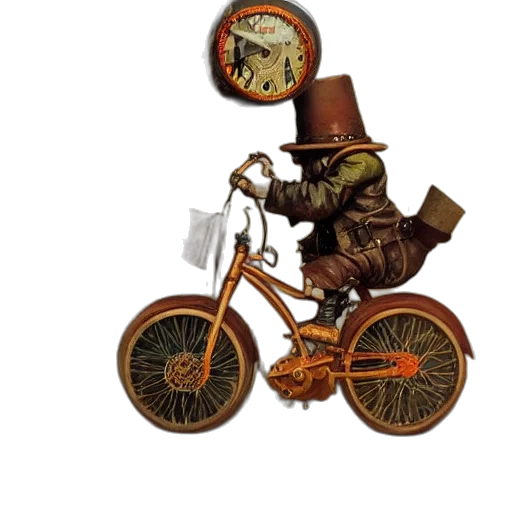 robot, concept art, fantasy art, graffiti transparent PNG cut-out