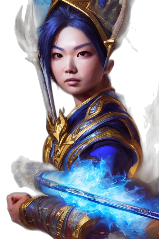 staff, sword, dragon, face transparent PNG cut-out