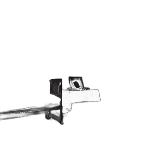 staff, weapon, robot, sword, 3d render, photorealistic, concept art, 1960 transparent PNG cut-out