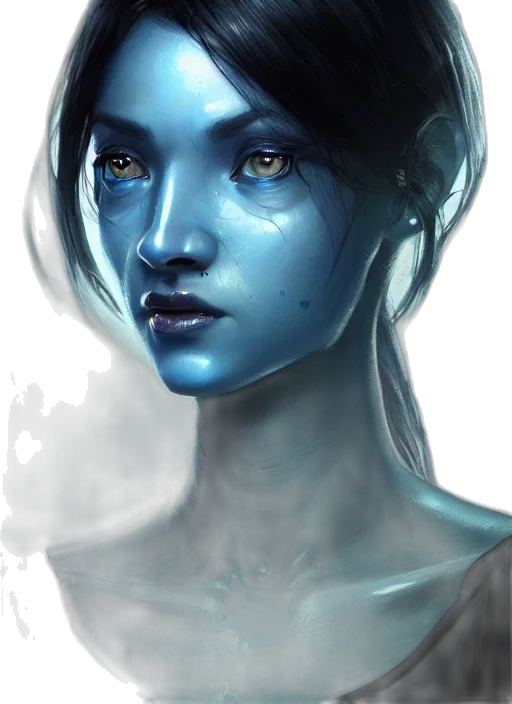 face, mask, robot, creature, fantasy art, concept art, photorealistic, oil painting transparent PNG cut-out