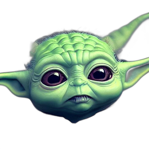 face, mask, staff, creature transparent PNG cut-out