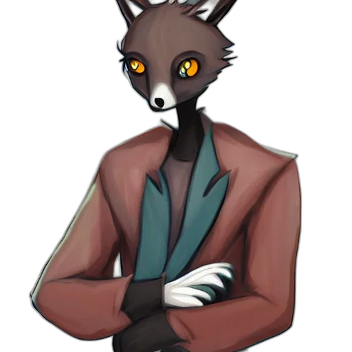 staff, jacket, mask, creature transparent PNG cut-out