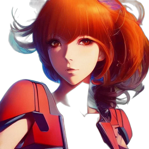 robot, face, staff, weapon transparent PNG cut-out