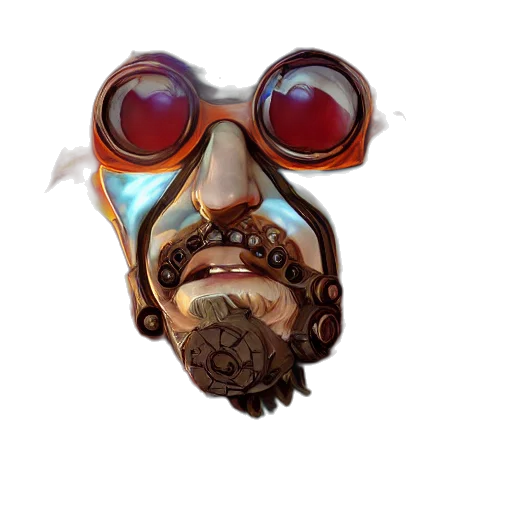 mask, face, staff, concept art transparent PNG cut-out