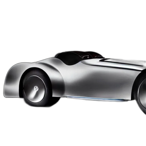 car, 3d render, concept art, photorealistic, cartoon, futuristic, bugatti, type transparent PNG cut-out