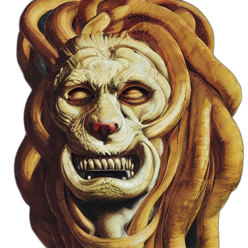 mask, face, crown, creature transparent PNG cut-out