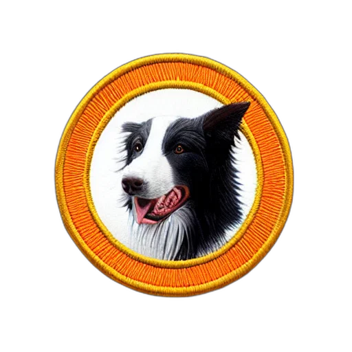 animal, staff, detailed, badge transparent PNG cut-out