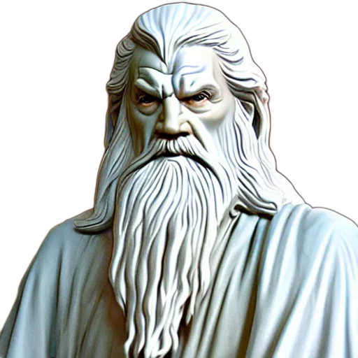 face, mask, staff, creature transparent PNG cut-out
