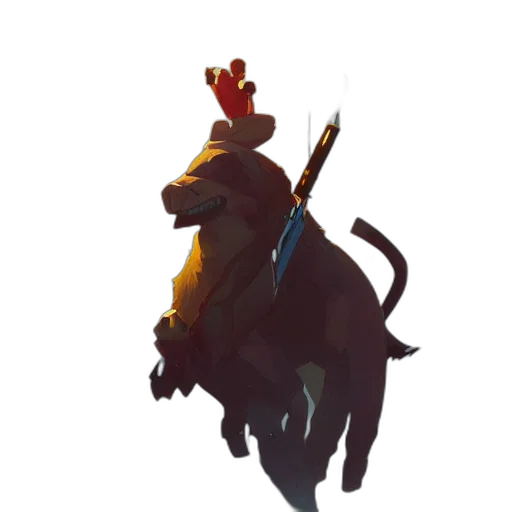 crown, dragon, hat, staff transparent PNG cut-out