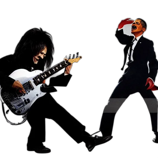 concept art, cartoon, comic book art, barack transparent PNG cut-out