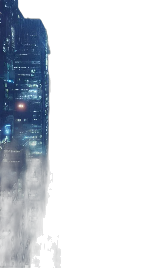 robot, building, weapon, jacket transparent PNG cut-out