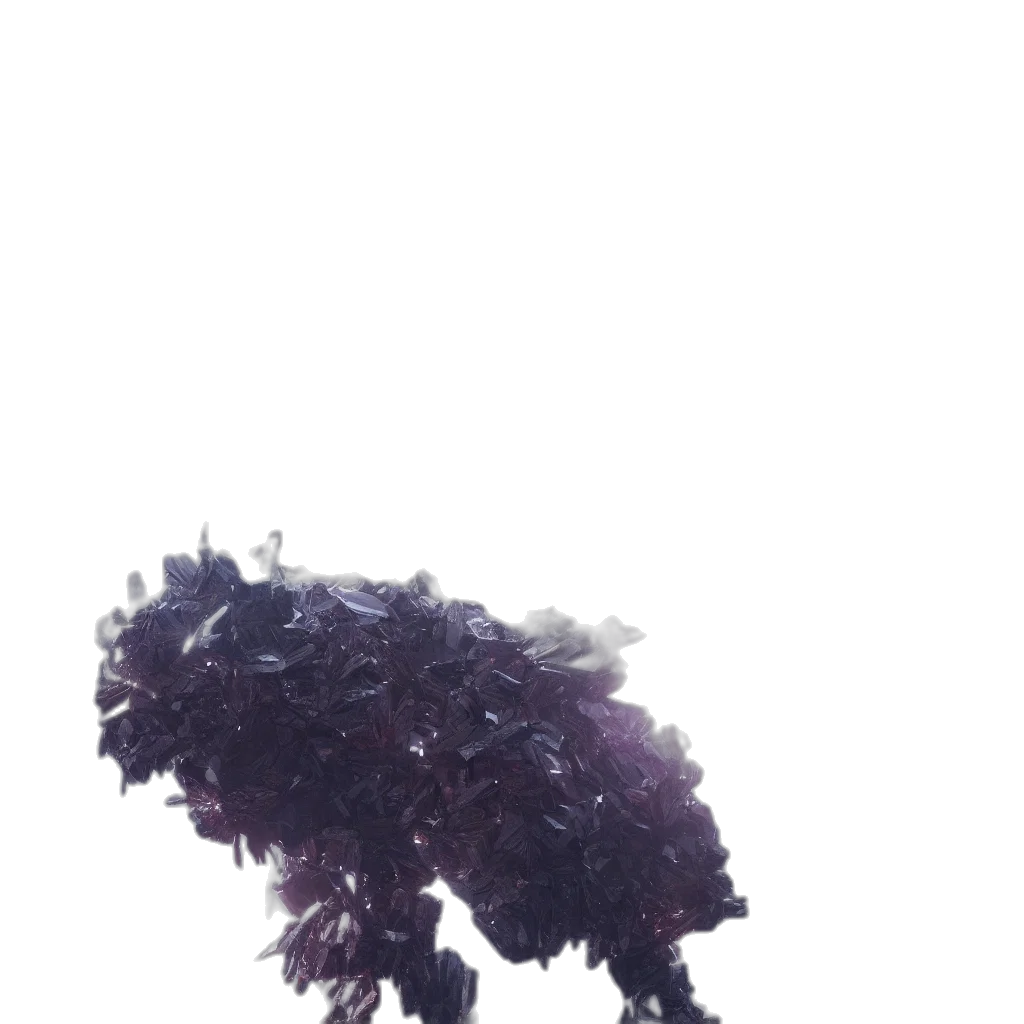 hair, tree, animal, creature, 3d render, photorealistic, vaporwave, oil painting transparent PNG cut-out