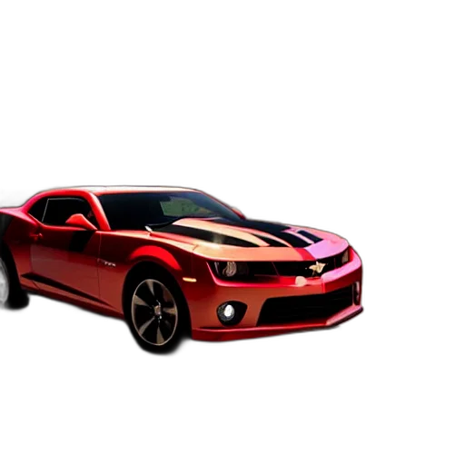 car, weapon, animal, 3d render, photorealistic, concept art, pixel art, red transparent PNG cut-out