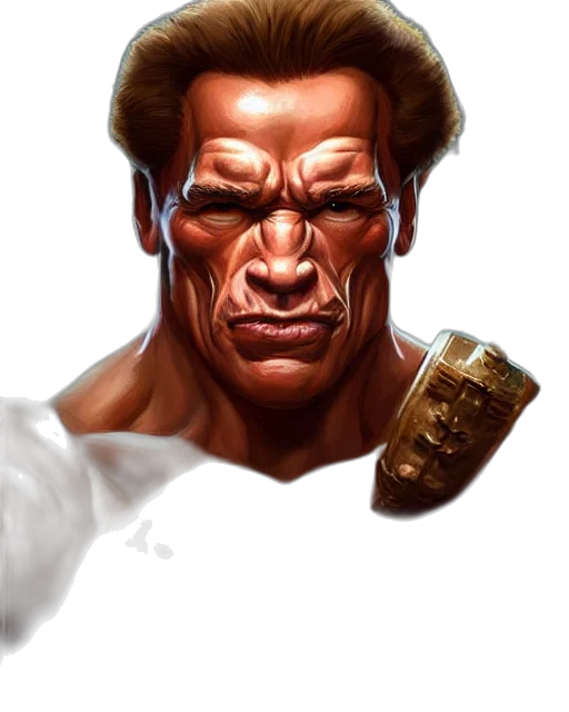 face, weapon, photorealistic, concept art transparent PNG cut-out
