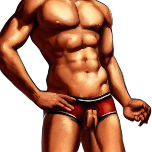staff, animal, photorealistic, comic book art transparent PNG cut-out