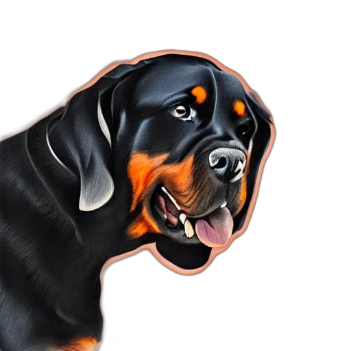 animal, face, photorealistic, oil painting, 3d render, watercolor, digital, art transparent PNG cut-out