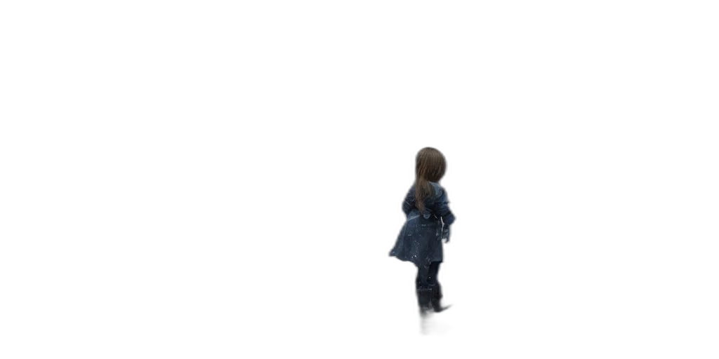 robot, hair, jacket, staff transparent PNG cut-out