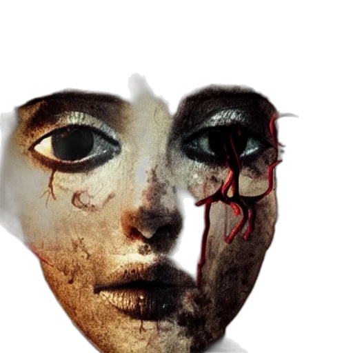 mask, face, photorealistic, concept art transparent PNG cut-out