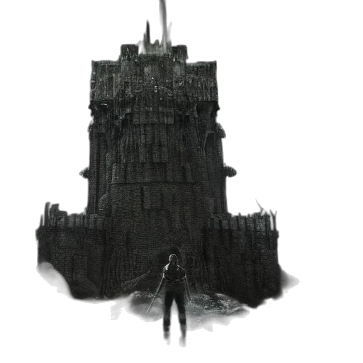 crown, building, sword, robot, concept art, fantasy art, pixel art, 3d render transparent PNG cut-out