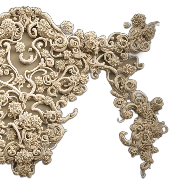 jewelry, crown, mask, hair, 3d render, wonderful, princess, cream transparent PNG cut-out