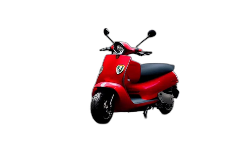 car, 3d render, photorealistic, concept art, cartoon, scooter, designed, produced transparent PNG cut-out