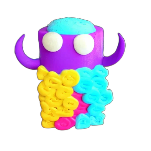 creature, robot, mask, crown, 3d render, concept art, pixel art, vaporwave transparent PNG cut-out