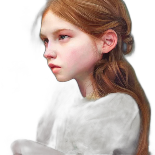 face, creature, robot, crown, photorealistic, oil painting, watercolor, concept art transparent PNG cut-out