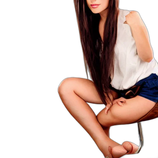 hair, furniture, shoes, dress transparent PNG cut-out