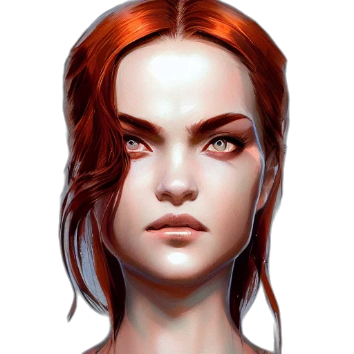 face, mask, staff, robot, fantasy art, concept art, photorealistic, comic book art transparent PNG cut-out
