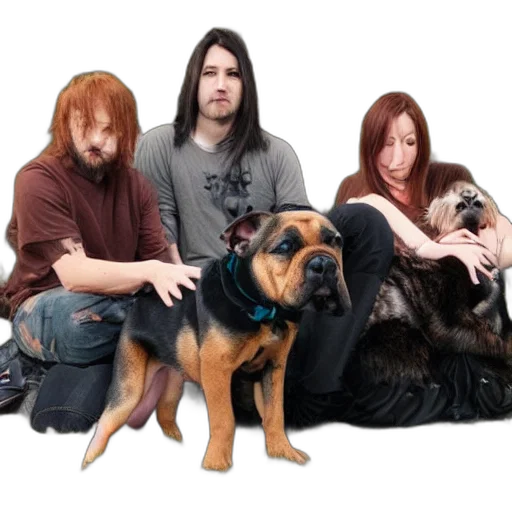 animal, hair, creature, staff, dog, god, celestialpunk, angelcore transparent PNG cut-out
