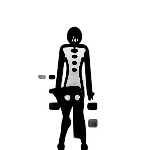 robot, staff, jacket, furniture, concept art, cyberpunk, pixel art, comic book art transparent PNG cut-out