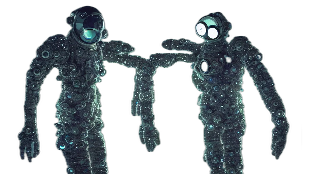 robot, staff, jacket, concept art transparent PNG cut-out